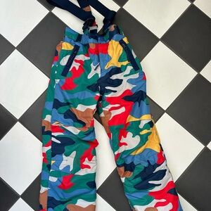 Boden Multicolor Camouflage Kids Overalls